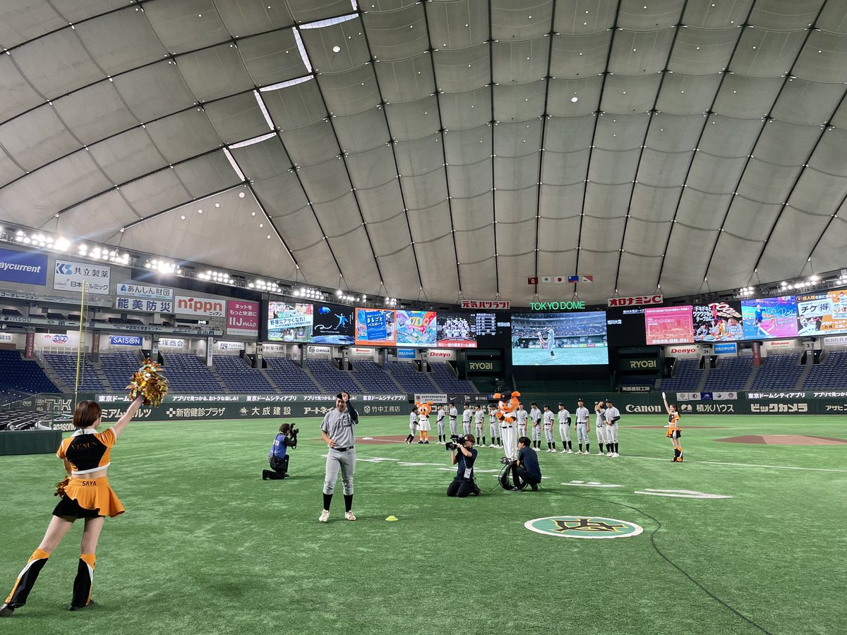 #世田谷西リトルシニア メンバー登場！

#ジャイアンツカップ 決勝
18時試合開始

GIANTS TVで配信📹
tv.giants.jp