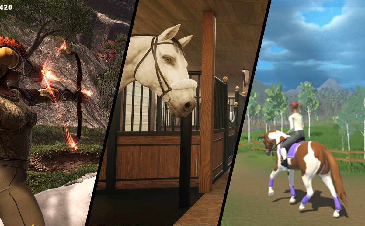 TheManeQuest's tweet photo. ✨NEWS ARTICLE ✨ Game Announcement Roundup: Here are 10 Upcoming Horse Games to Keep an Eye on in 2025 and 2026

https://t.co/ojU03yeP2I https://t.co/hg5TFEGvex