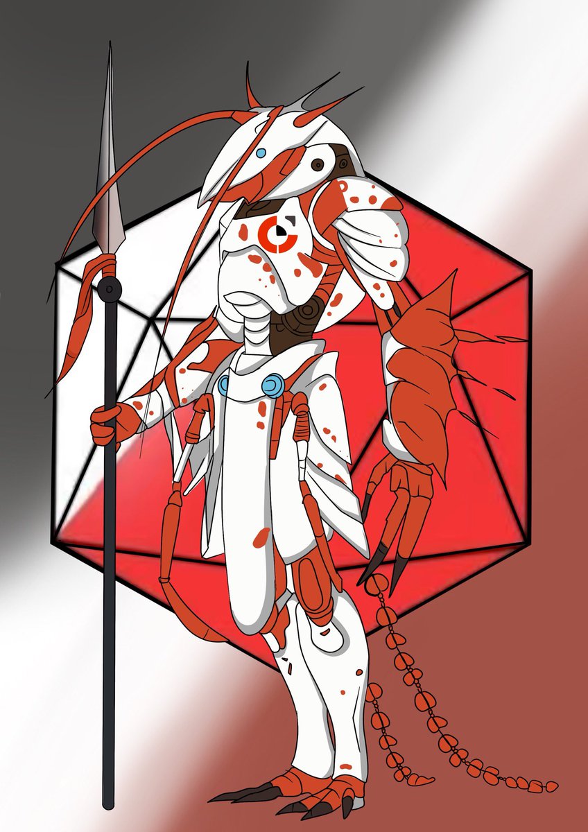 我的画不是“虾兵”是《虾将》
笔直的身躯尽显威严
无数次在战场中生还，尽管满身伤哼，也在守护anoma岛的和平🕊️

为anoma打call
<a href="/anoma/">Anoma</a>
#Shrimpers #Anoma <a href="/Shrimpers_nft/">Shrimpers</a>