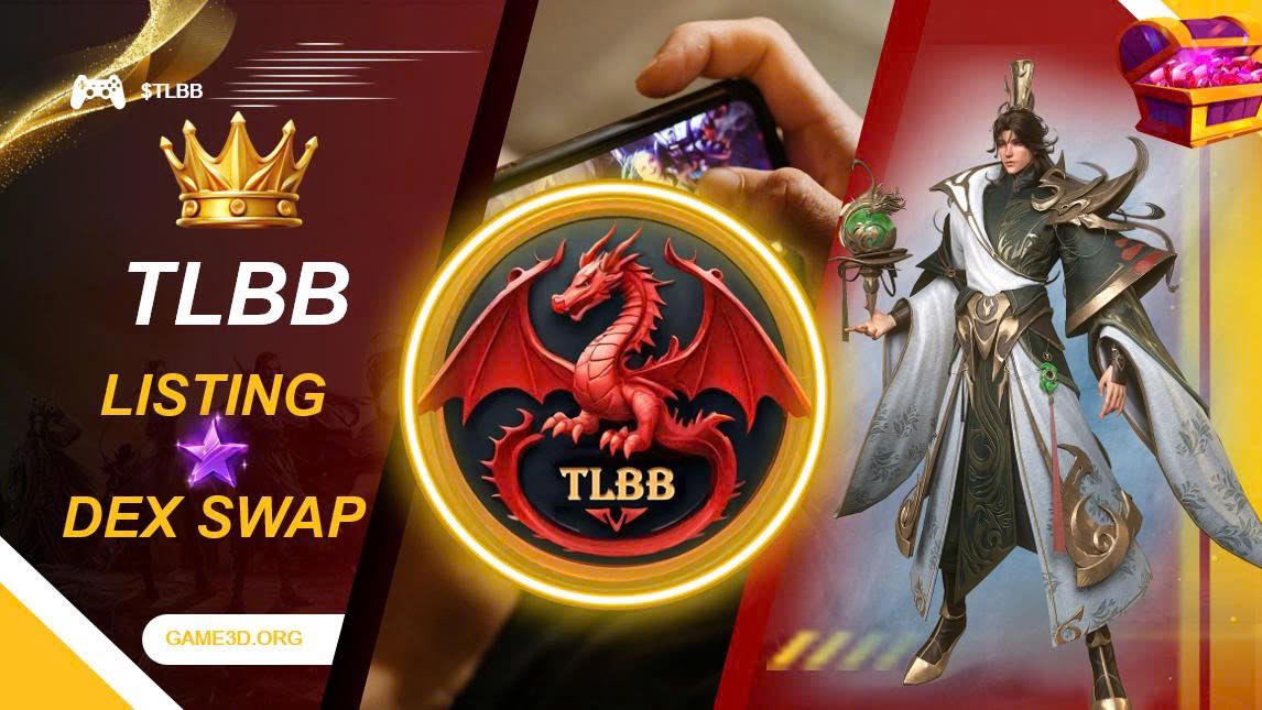 game3dtlbb's tweet photo. 🚀 OFFICIAL ANNOUNCEMENT 🚀

🌟 TLBB Token – the cryptocurrency in the Thien Long Bat Bo FC ecosystem – is now OFFICIALLY LISTING on the DEX exchange!

🔹 This is an important milestone, marking the remarkable development of TLBB, bringing to players and investors:
✅ Transparent – fast – decentralized transactions.
✅ High liquidity, ensuring fairness.
✅ Full ownership, freedom to hold & trade TLBB tokens on the open market.

🔥 In addition, the TLBB Staking policy will help the community increase sustainable digital assets - find out more at: 🌐 https://t.co/c68FHJH5Dj

👉 Listing information:
• Token: TLBB
• Platform: DEX Exchange (https://t.co/U26TBeaThj.....)
• Time: August 15, 2025
• Transaction link: https://t.co/C1fMjcA0fA

💡 The project's DEX Exchange homepage and TLBB Token Staking at: https://t.co/to2yXYIKXa

⚡️ TLBB has officially entered the global playground - standing shoulder to shoulder with leading GameFi projects. This is the golden time for the community to participate, hold and enjoy the benefits of the Thien Long Bat Bo FC ecosystem.

#TLBB #Listing #GameFi #DEX #DeFi #Staking #ThienLongBatBo