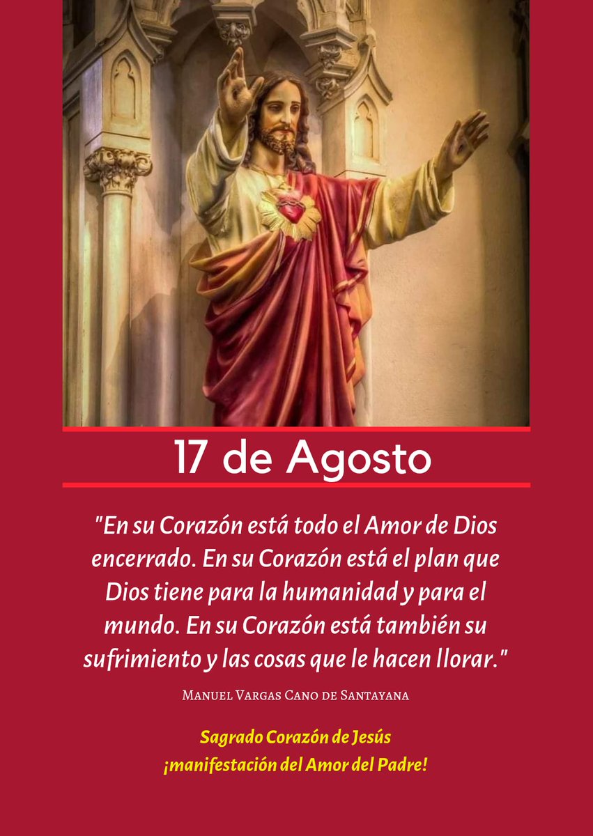AntonioJAR2's tweet photo. Domingo en su Sagrado Corazón ❤️ 🙏 https://t.co/qwyBYBFJAI