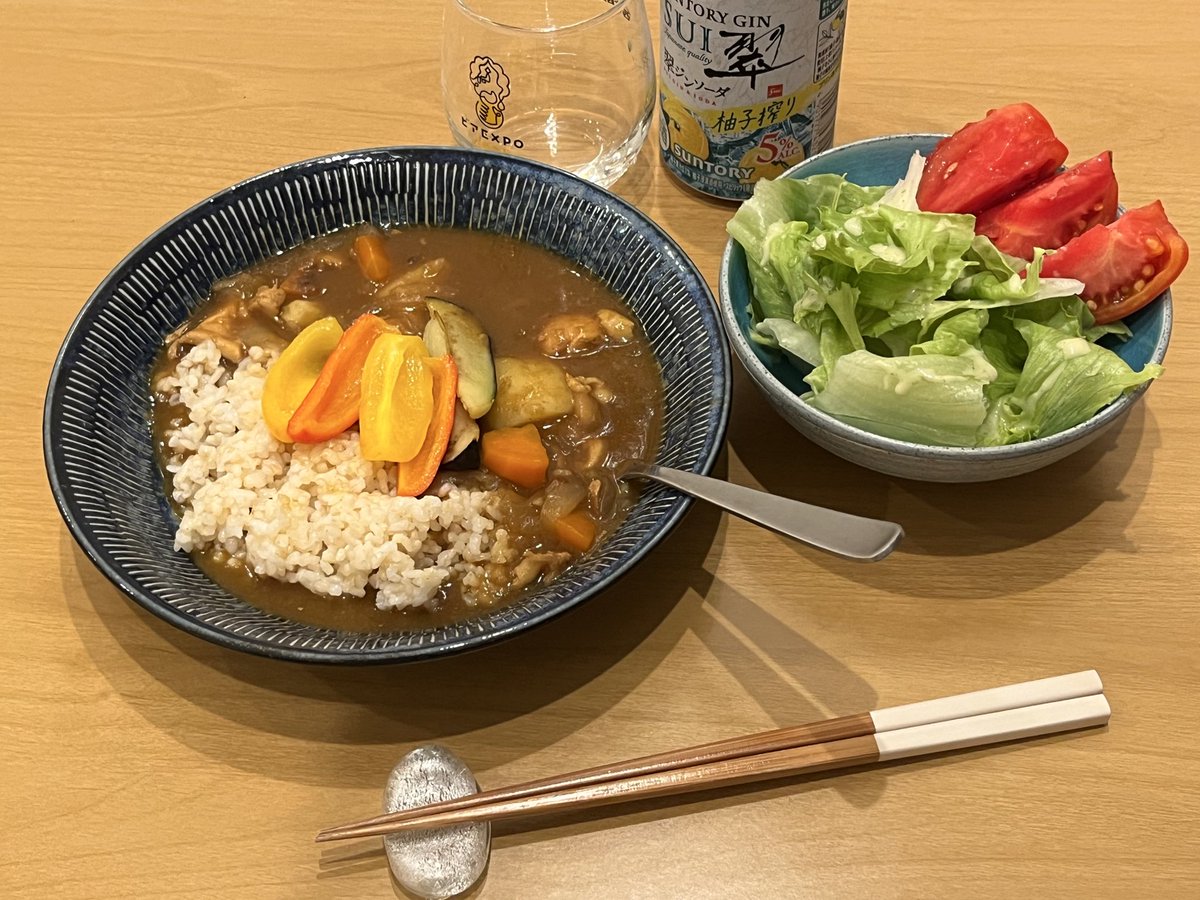 お盆休み最後の日の晩御飯

#日常垢