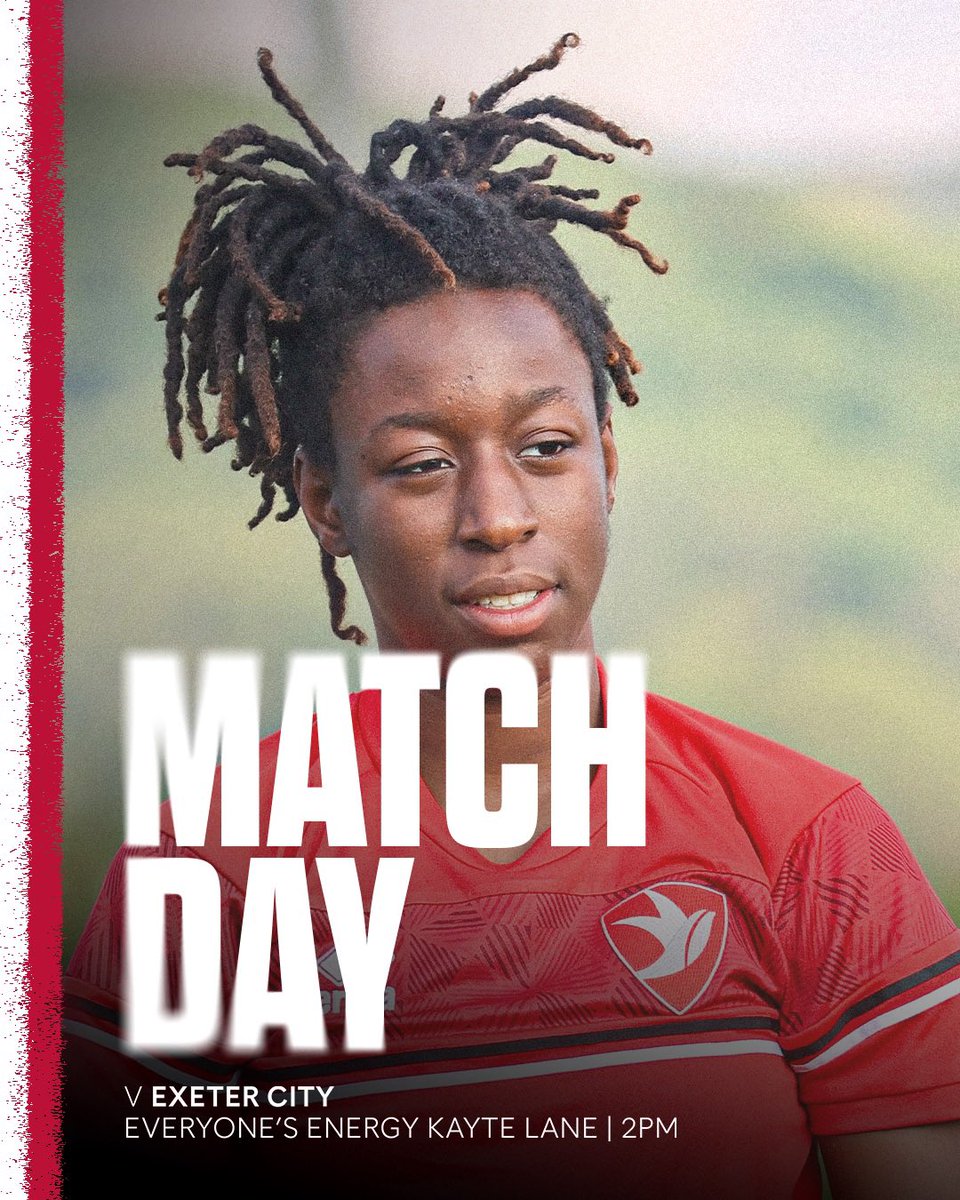 Cheltenham Town Women FC (@ctwomenfc) on Twitter photo Matchday once again 😍
We kick off our <a href="/FAWNL/">FA Women's National League</a> campaign against <a href="/ExeterCityWFC/">Exeter City Women FC</a> today!
⏰2pm
📍Everyone's Energy Kayte Lane
🎟️ £6 Adults / £1 U18's
#CTWFC #FAWNL Matchday once again 😍
We kick off our <a href="/FAWNL/">FA Women's National League</a> campaign against <a href="/ExeterCityWFC/">Exeter City Women FC</a> today!
⏰2pm
📍Everyone's Energy Kayte Lane
🎟️ £6 Adults / £1 U18's
#CTWFC #FAWNL