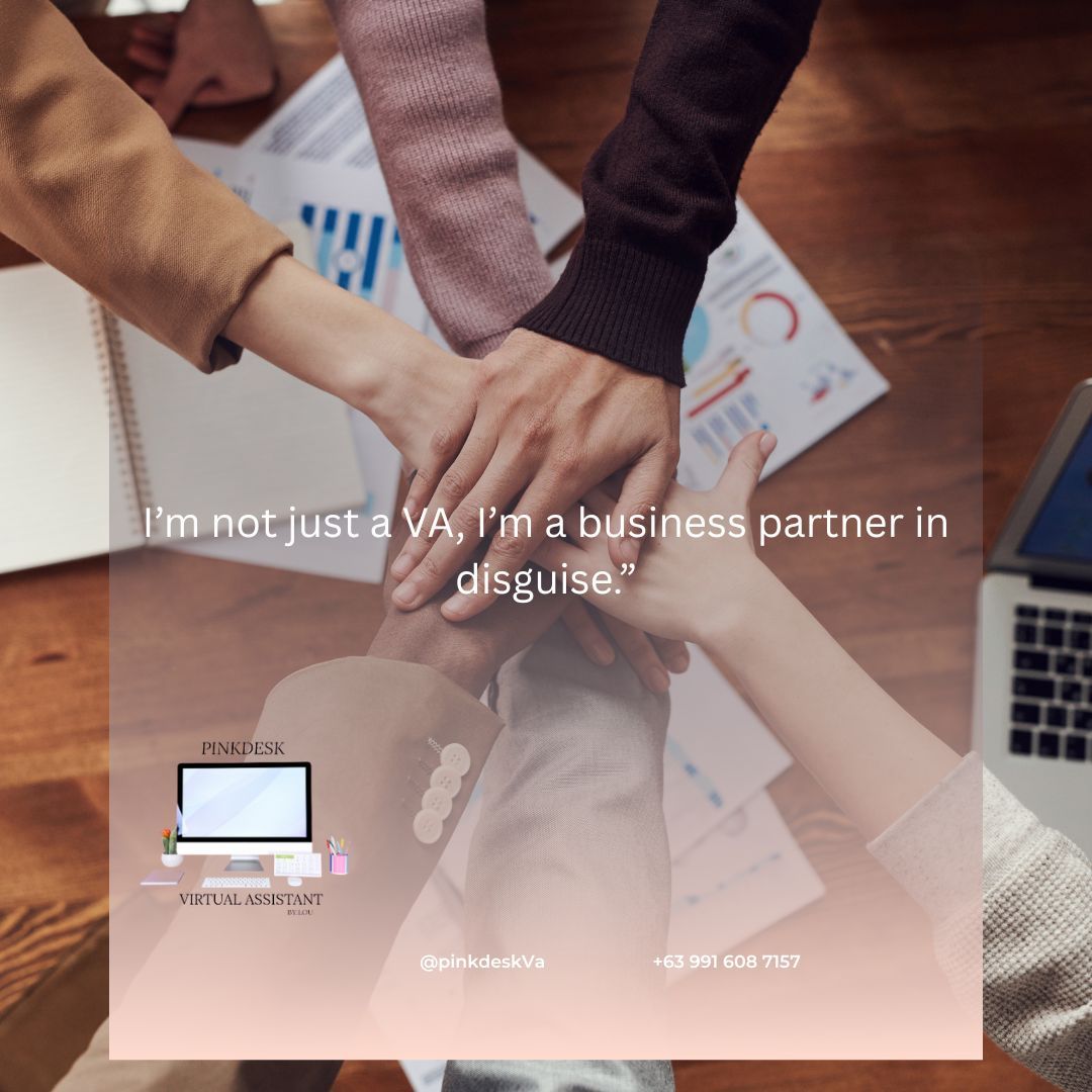 PinkDeskVa's tweet photo. Being a Virtual Assistant isn’t about ticking off tasks it’s about adding real value to someone’s business. Every spreadsheet organized, every email managed, every meeting scheduled is another step in helping clients grow.

#VirtualAssistantLife #VAMindset #BusinessPartner #wfh https://t.co/6DO6Z3GwEB