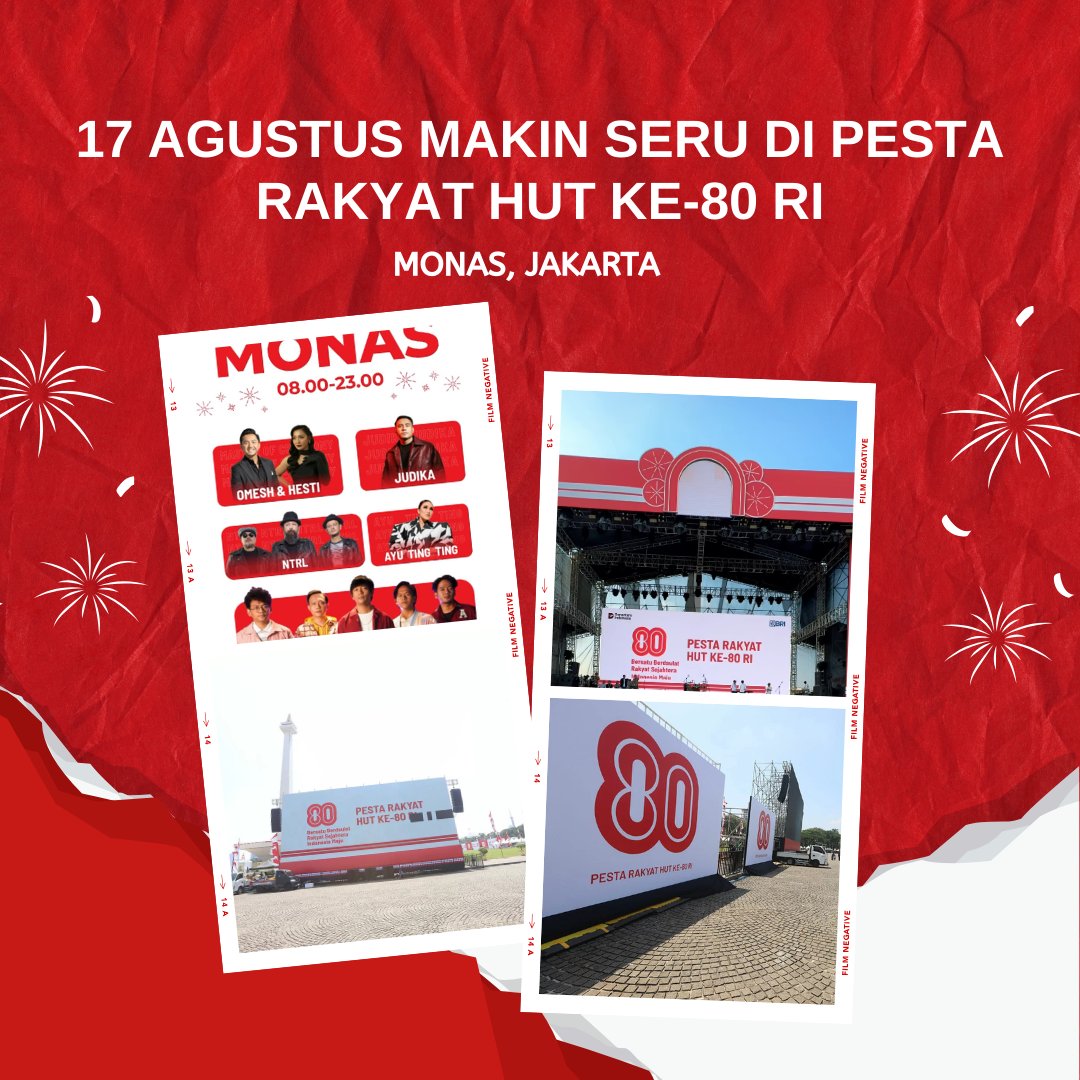 nanaykla's tweet photo. Makin seru aja nih apalagi ditemenin sama penampilan para artis tanah air 
Generasi Emas Berkarya

#HUT80RI
#IndonesiaMaju
#MajuDariAku https://t.co/0OW58hMP9y