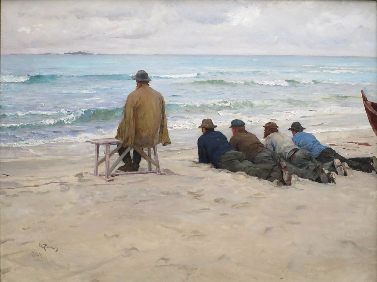 On the Look-out
Eilif Peterssen 
1889