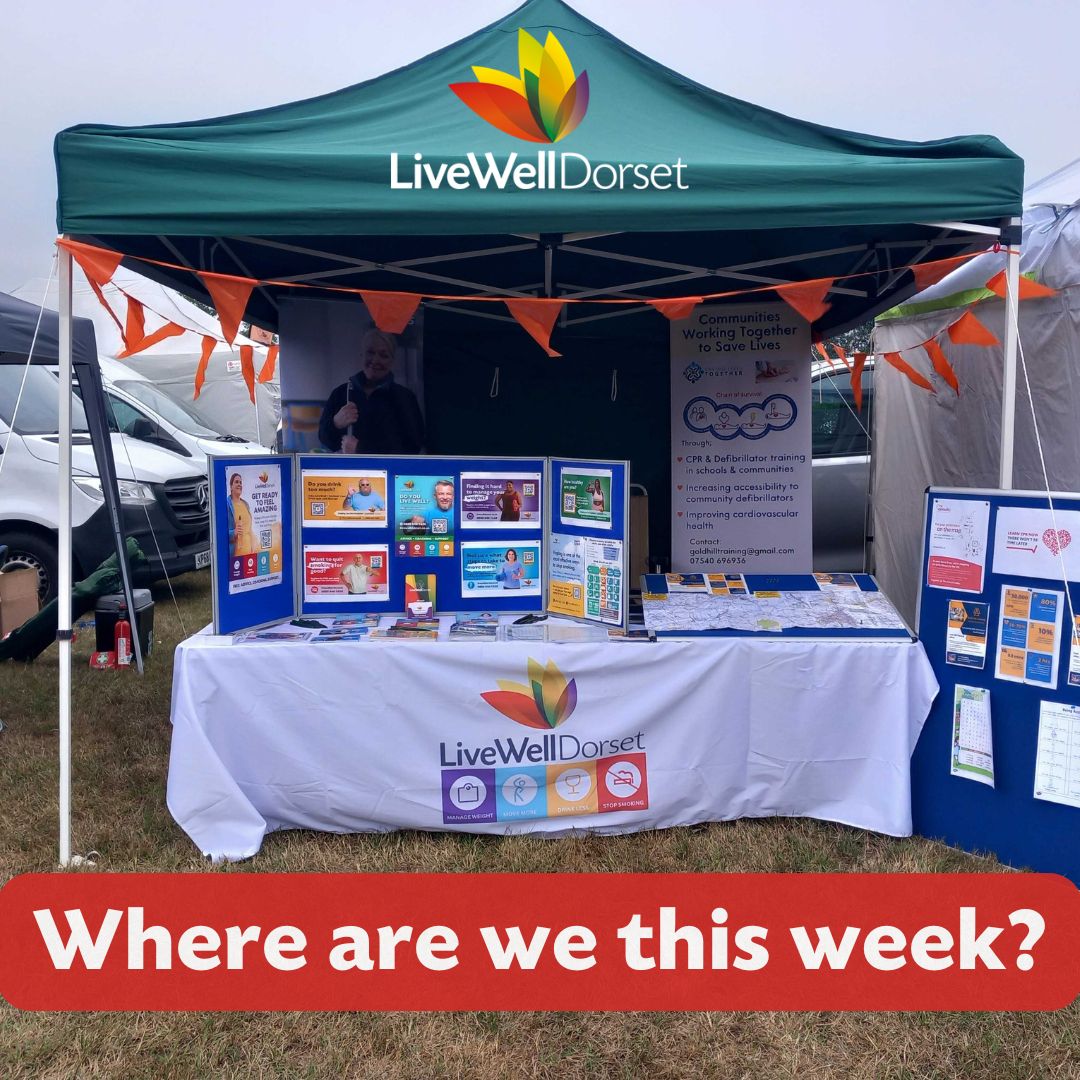 🩺 Free NHS Health Checks in:
📍 Wimborne | Portland | Blandford
✅ Check eligibility and book:
👉 orlo.uk/hayK3

🎉 Community Events in:
📍 Poole | Chickerell
👋🏼 Come say hi!
👉 orlo.uk/J1suw