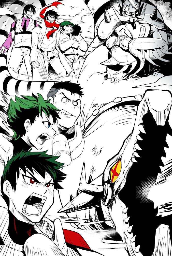 tasunefu1570431's tweet photo. #ロボ絵をながしてロボ民を増やそう 
ゲッター線に身を任せるんじゃ https://t.co/Tvt54PUMe0