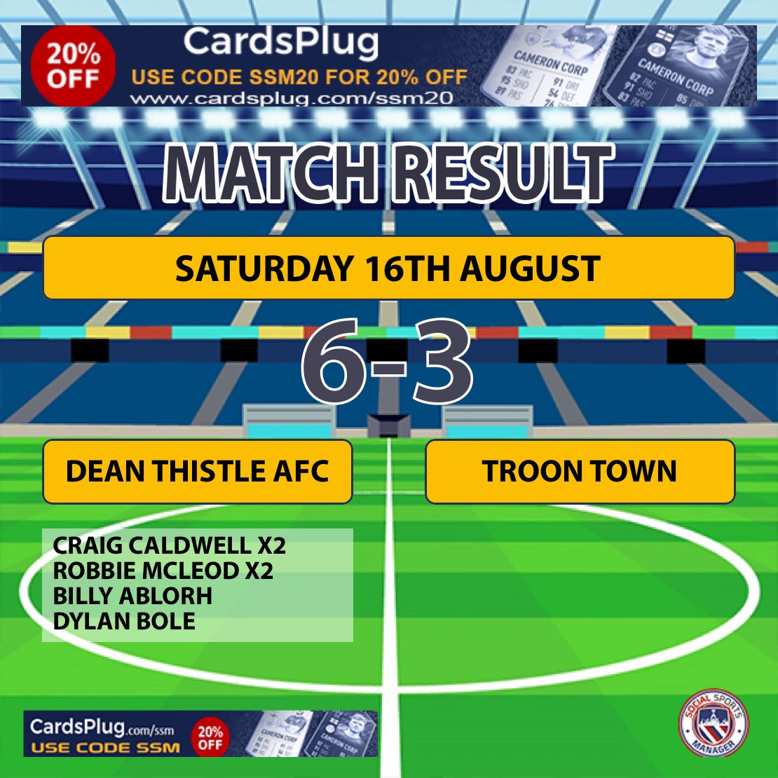 Dean Thistla amateurs tweet media