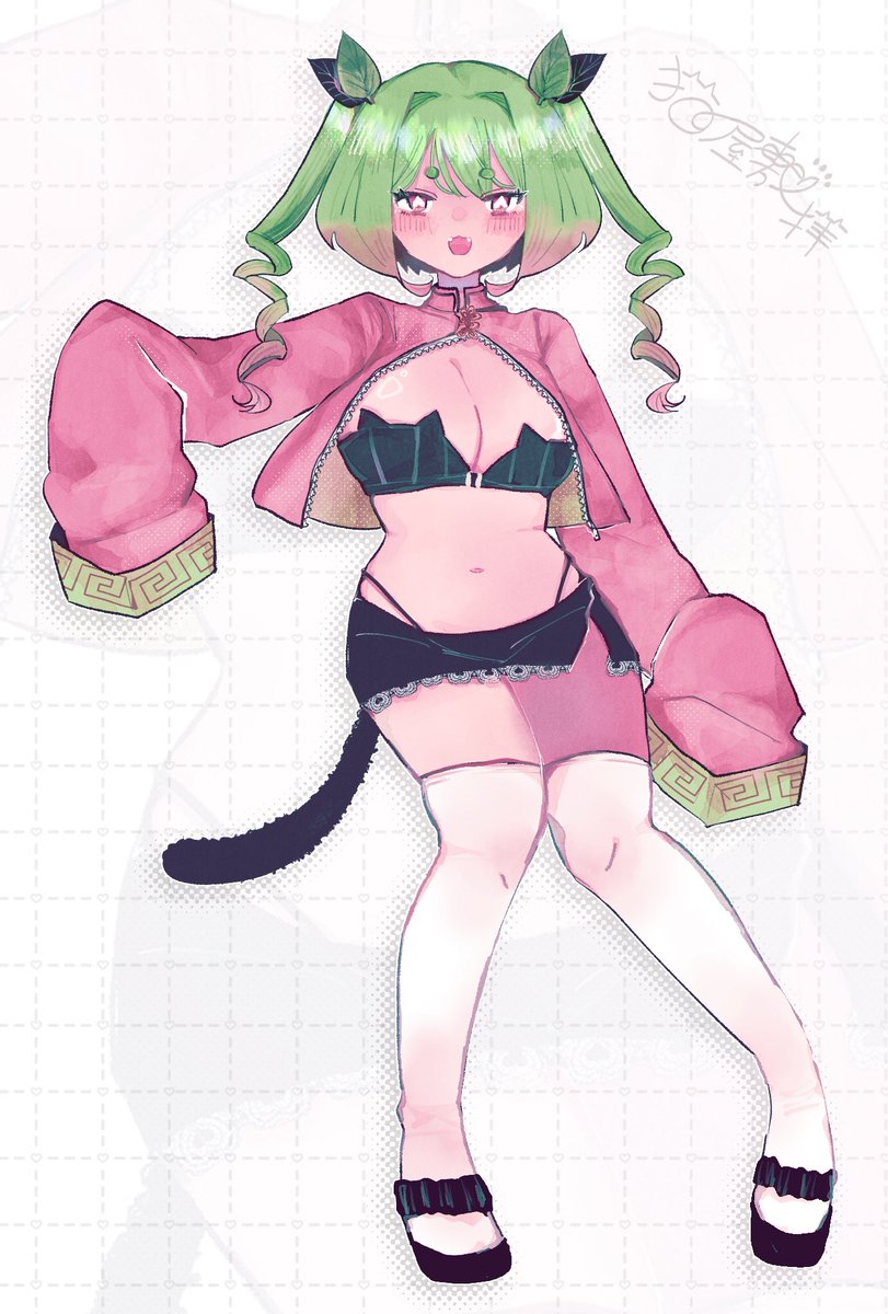 出来た 自分をモチーフにした架空のUTAUが(え？)