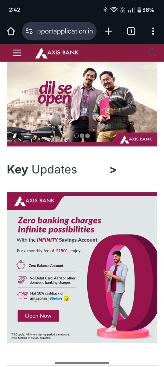 whack_creature's tweet photo. Got a SCAM call from +919378190272, was trying to scam me through my @AxisBank credit card on the pretext of redeeming reward points using NetBanking.
the url he shared:
https://t.co/qKhCNYMxIm https://t.co/ifaBpbu78j