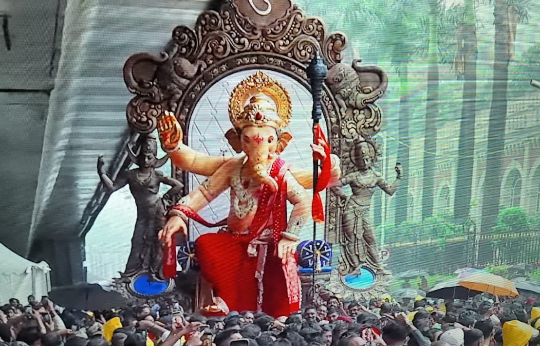 rohitsharma1293's tweet photo. Chinchpokli Cha Chintamani 2025 first Glimpse  @Chintamani1920 
#aagman2025
#chintamani2025 https://t.co/OxpwsVgBK1
