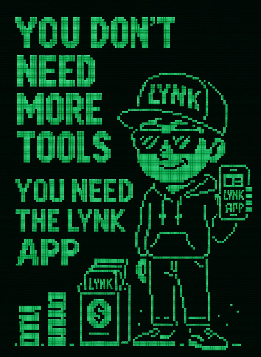Imagine if every Netflix subscription…
automatically bought Netflix stock. 📈

That’s how $LYNK works.
Every action in the app = automatic buy pressure.

Rarity by design.