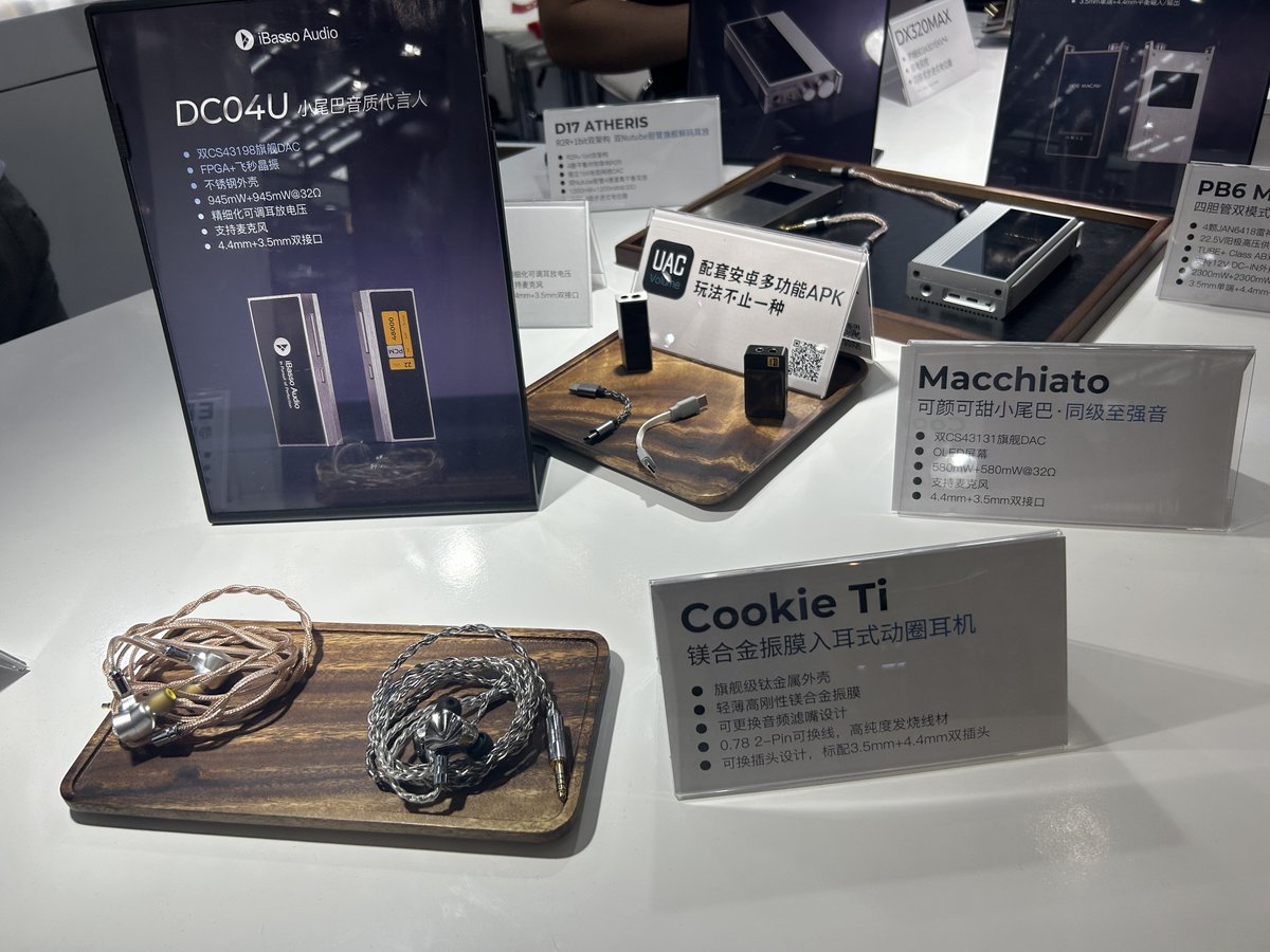 eear_youcan's tweet photo. ARTPICAL Blue Planet
FIIO QX13
HIBY W4
iBasso Audio DC04U , Cookie Ti , Macchiato
製品名だけすみません🙏
全部イケてました🙏
#SIAS https://t.co/pK52RmCUN1