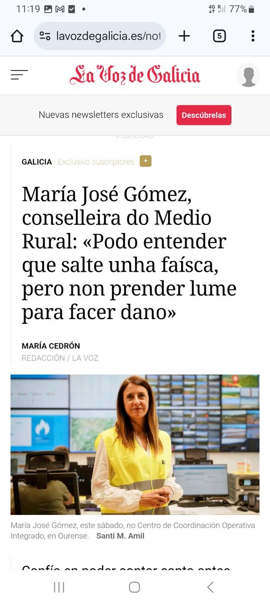 Este discurso de idiotización colectiva sobre os incendios ao que se entrega a Xunta de Rueda hanos pasar factura a todas. Xa o está facendo, de feito.