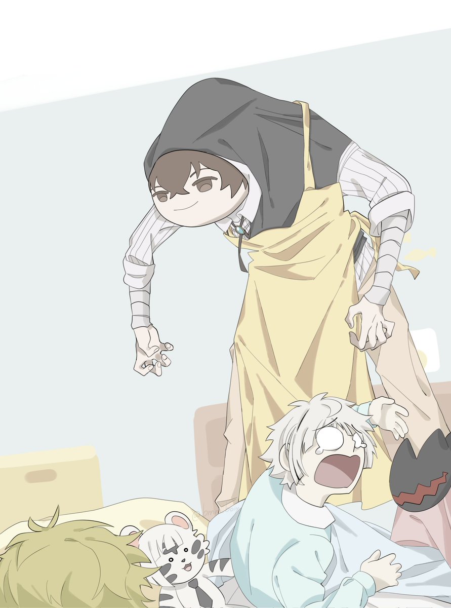 bmm_boiy's tweet image. Wakey wakey, it's time for wake up children~
#文スト #BSD