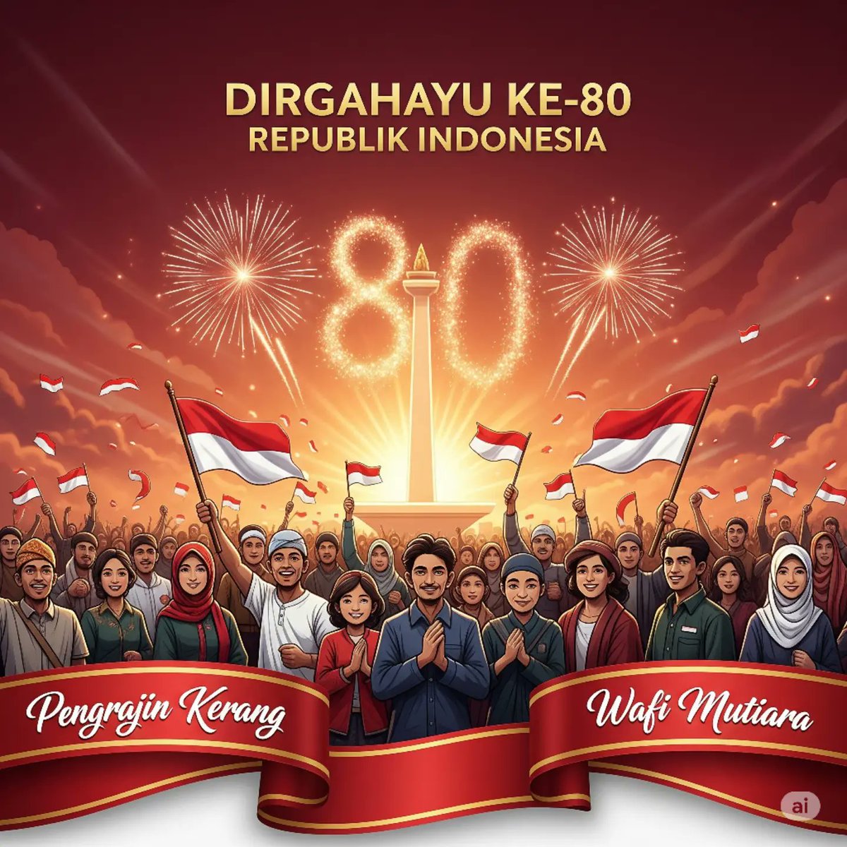 WafiCrypto's tweet photo. Dirgahayu Indonesiaku https://t.co/WnASHBhM3j