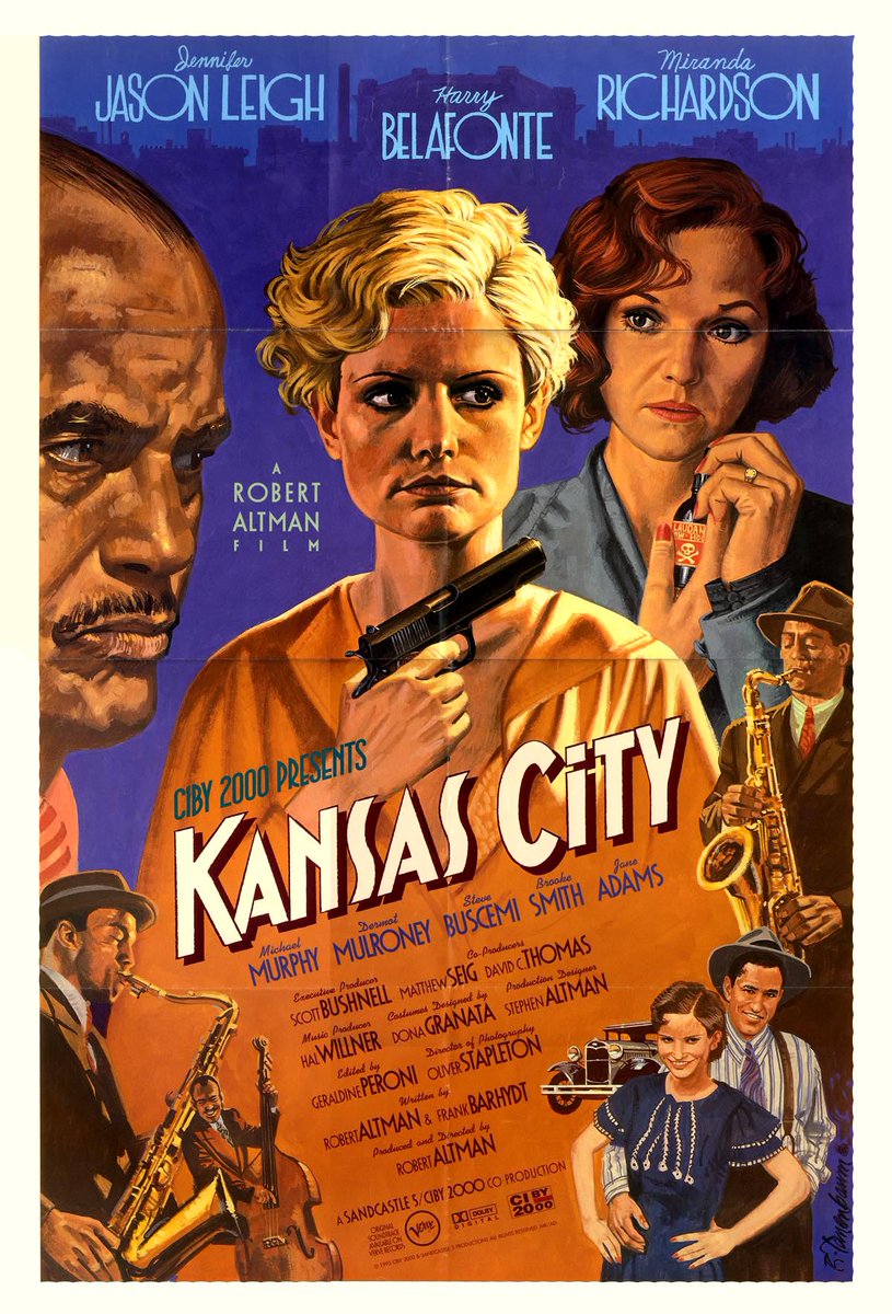 Film vu n°100: Kansas City de Robert Altman (Thriller 1996 US/Fr)

Un  polar à l'ancienne avec un rôle sur-mesure pour Jennifer Jason Leigh,  mais qui pêche par un rythme assez lancinant et des bouts de concerts de  Jazz qui n'apportent rien à l'intrigue.