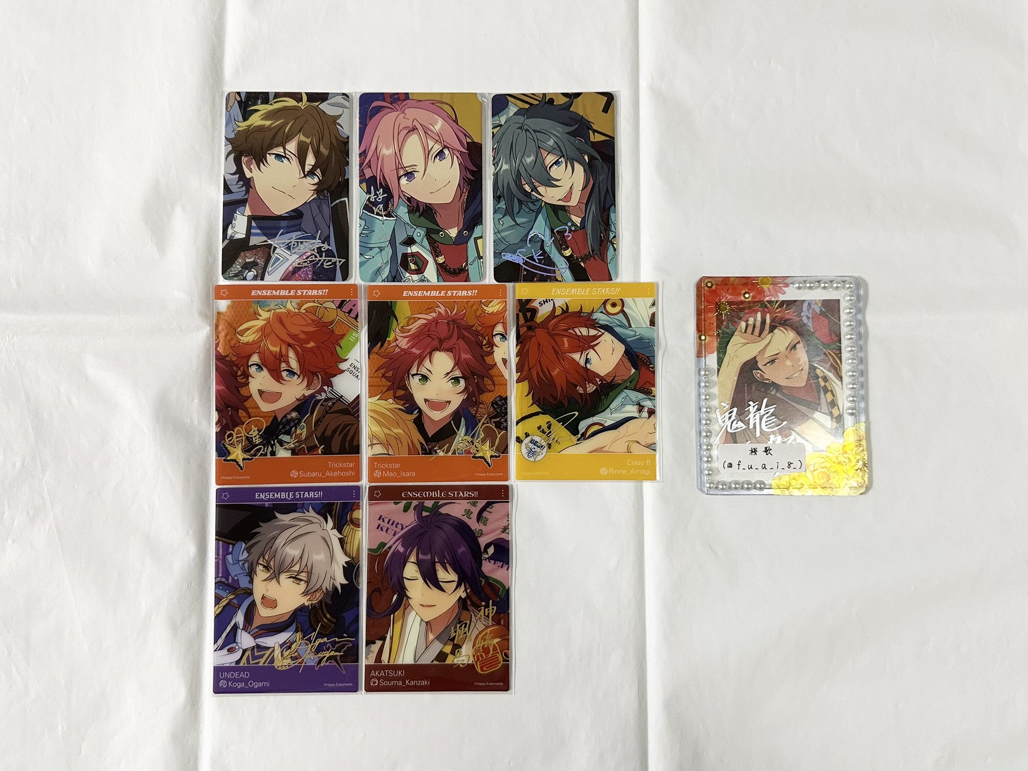 あんスタ 中国 TRIP ins風カード クリアカード 旅路カード BOX