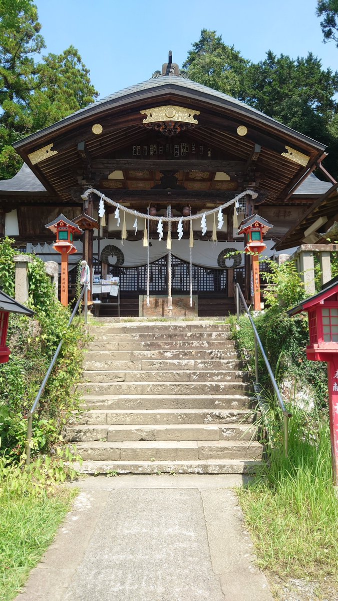 M16_nam's tweet photo. バイク神社こと小鹿神社に行ってきました！事故ったりすることないよう安全第一でおバイク転がしますわよ！ https://t.co/RAIMueI738