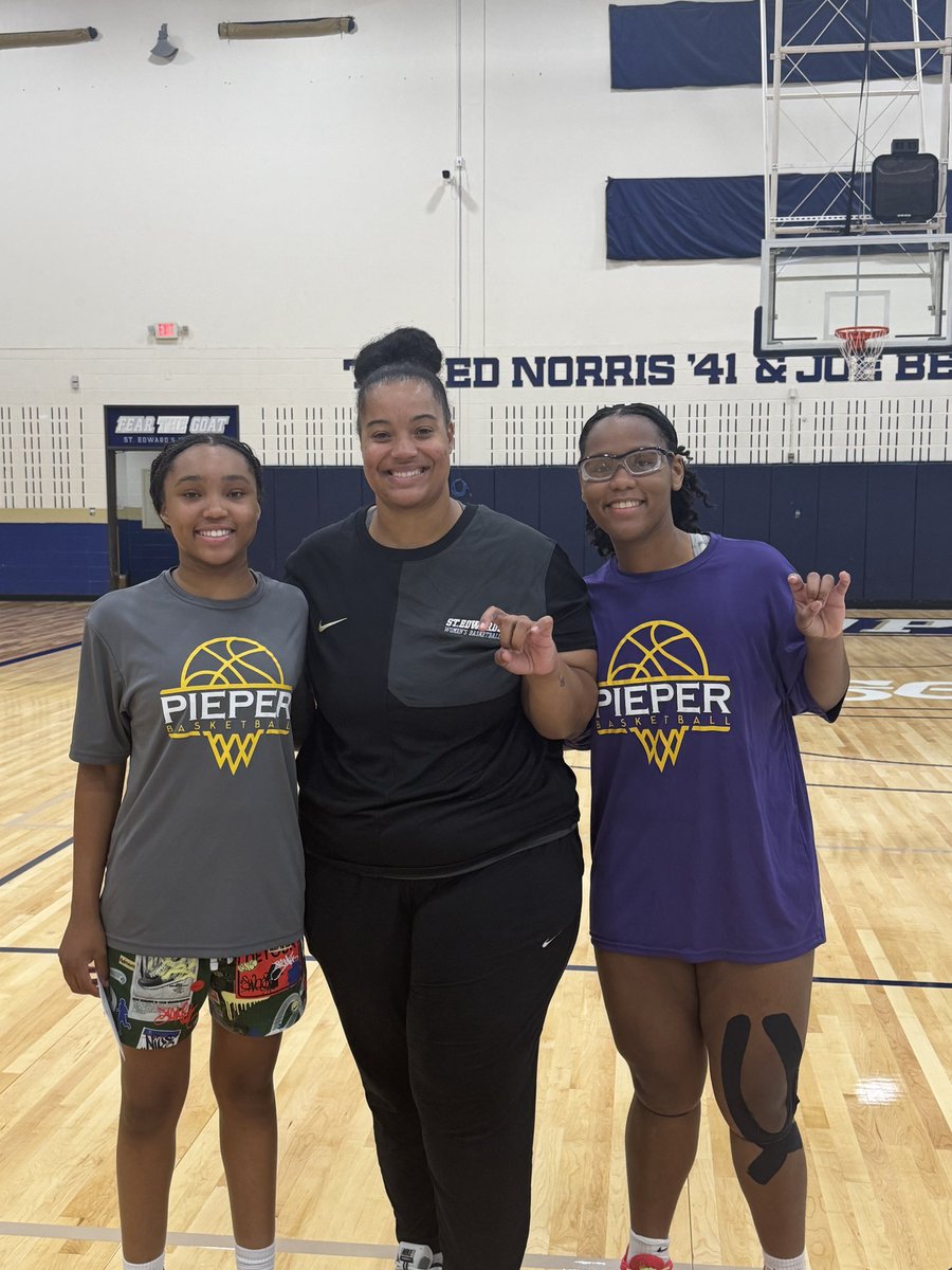 Kayla James (@kaylajames02) on Twitter photo Back to the grind! Huge thanks to <a href="/SEUWBasketball/">St. Edward's Women's Basketball</a> for inviting me out to camp. Always grateful for the opportunity to learn and get better! Back to the grind! Huge thanks to <a href="/SEUWBasketball/">St. Edward's Women's Basketball</a> for inviting me out to camp. Always grateful for the opportunity to learn and get better!