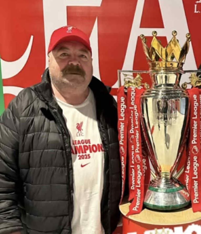 RIP Danny Johnno, another top red gone.

 A great story about Danny was when we won the European Cup and Phil Thompson took the trophy back to the Fantail ( I think) boozer in Kirkby.
A lot of ale was consumed and Phil Thompson lost the trophy, he phoned Danny the next morning '