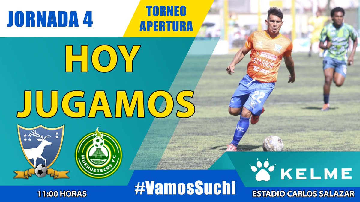 Buen día #VenadosIncondicionales nos vemos hoy a las 11 en el estadio para apoyar a nuestro equipo. #VamosSuchi