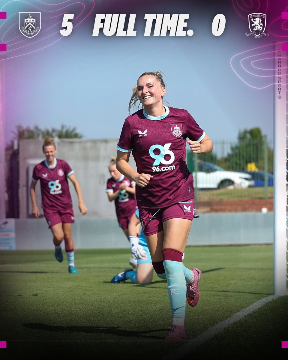 Starting the season with a bang 💥

A 5⭐ display from the Clarets!