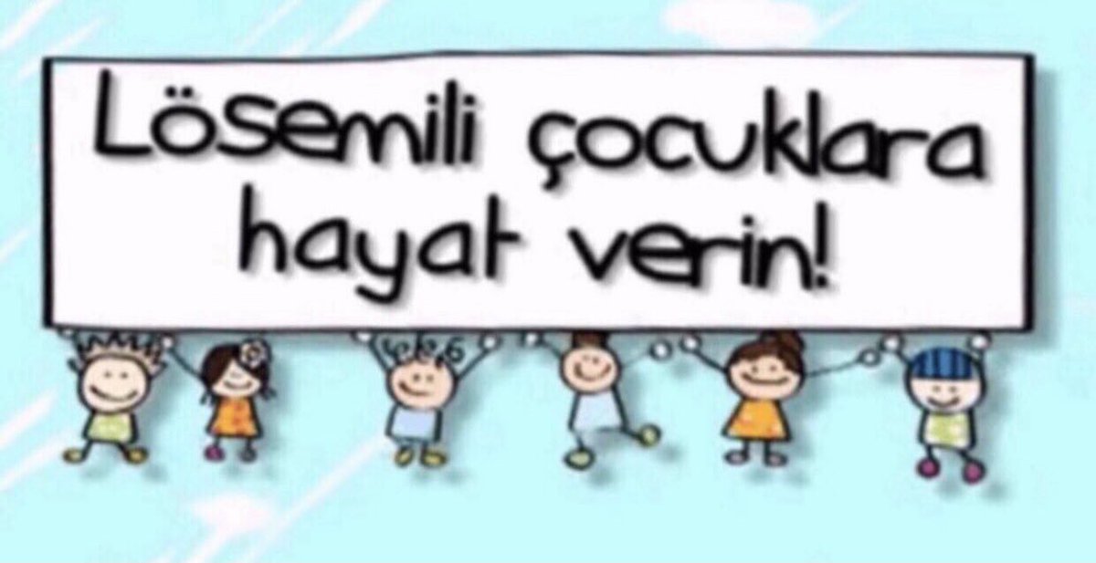 Her gün, 

#LöseveTamRuhsat #LösanteyeTamRuhsat 🍀
Uygun donör olmak için 3 tüp kan.
İlik bağışı hayat kurtarır ♥️