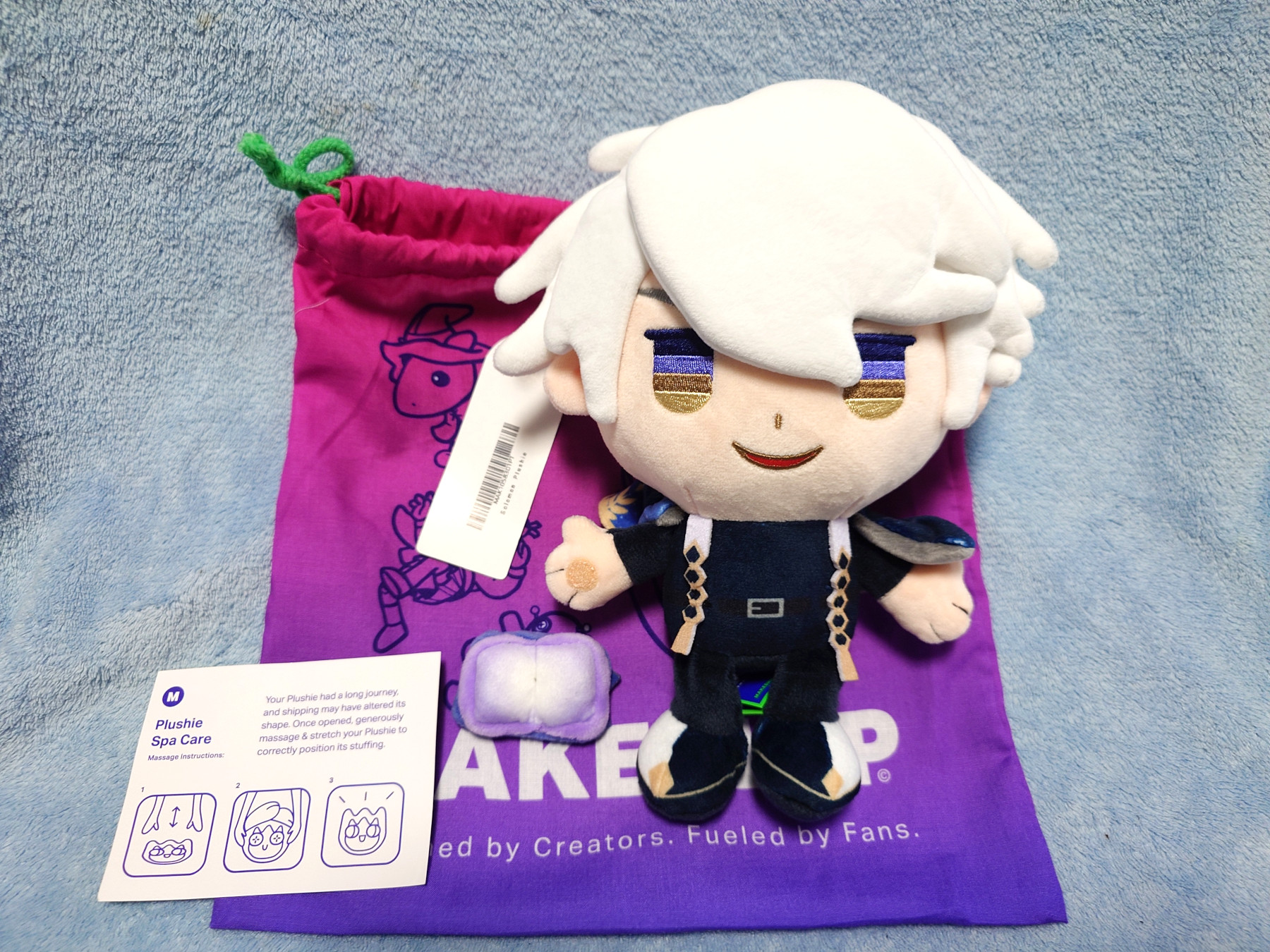 【新品タグ付き】 ソロモン おべいみー ぬいぐるみ obey me 大人気アプリゲーム『Obey Me!』よりセガ限定プライズで