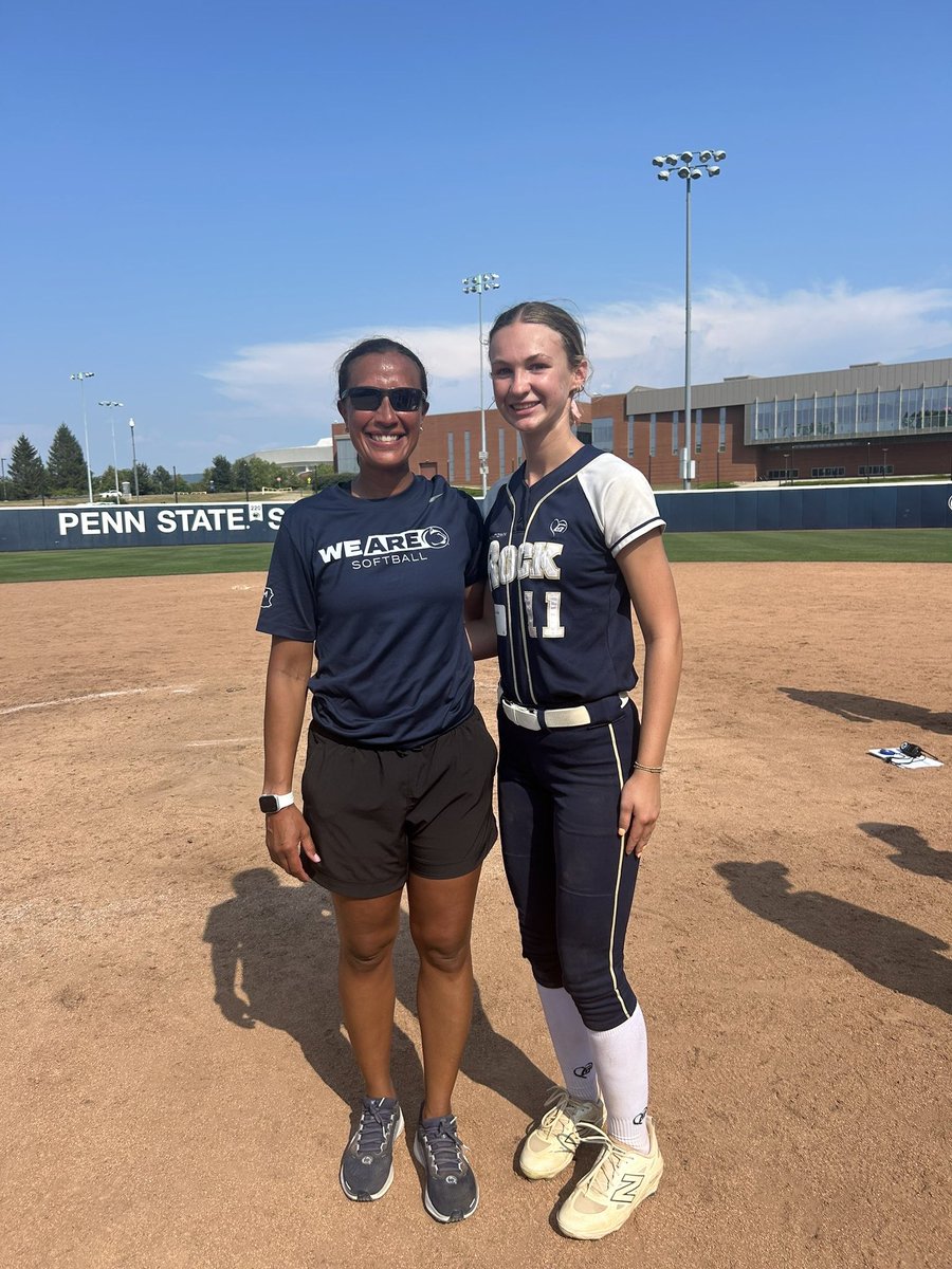 Carly Franklin 2028 (@cfranklin2028) on Twitter photo Another amazing <a href="/PennStateSB/">Penn State Softball</a> camp yesterday! Thanks to all the coaches and players who made it a great day. I hope to be back soon! We Are 🦁🦁
<a href="/coach_crowell/">Clarisa Crowell</a>
<a href="/ABaggetta/">Adrianna Baggetta</a>
<a href="/lexxx_20/">Alexis Gallagher (Bower)</a>
<a href="/GoldGarvey/">Newtown Rock Gold- Garvey</a>
<a href="/16uRockNational/">Newtown Rock National Bodick</a> Another amazing <a href="/PennStateSB/">Penn State Softball</a> camp yesterday! Thanks to all the coaches and players who made it a great day. I hope to be back soon! We Are 🦁🦁
<a href="/coach_crowell/">Clarisa Crowell</a>
<a href="/ABaggetta/">Adrianna Baggetta</a>
<a href="/lexxx_20/">Alexis Gallagher (Bower)</a>
<a href="/GoldGarvey/">Newtown Rock Gold- Garvey</a>
<a href="/16uRockNational/">Newtown Rock National Bodick</a>