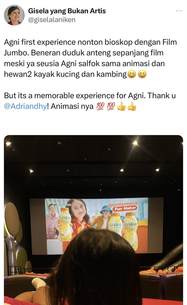 Gisela yang Bukan Artis tweet media