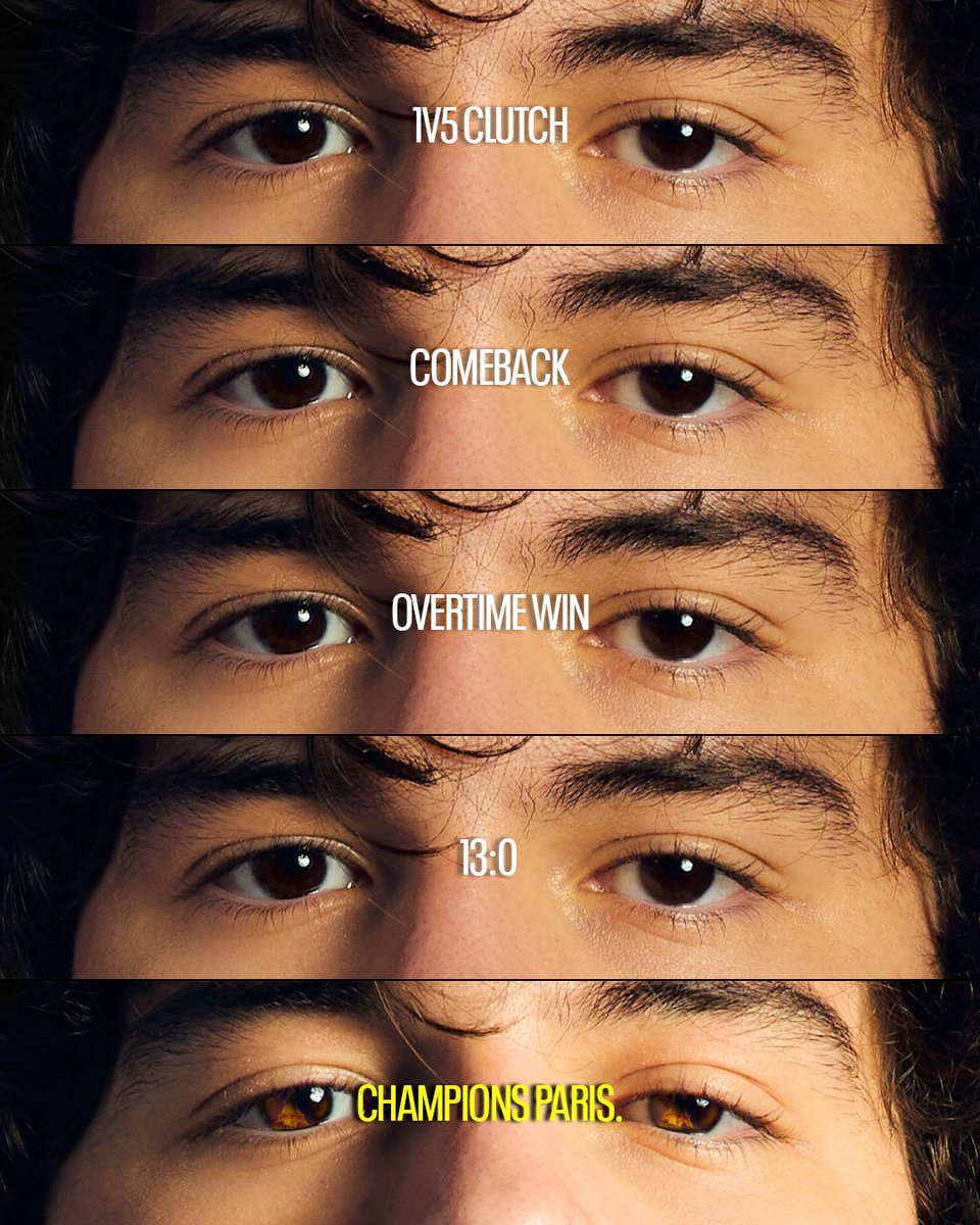 Eyes on the main prize.

Road to Paris begins on Friday. On se voit là-bas ! 🇫🇷