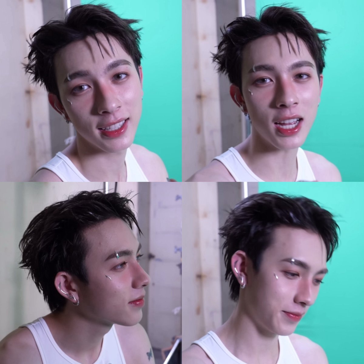 คือดอลลี่อาย คอนแทคเลนส์จึ้งมาก ไหนจะขนตา ปากฉ่ำ ๆ อีก คนอะไรสวยจังเยย  เอางี้แค่ได้มองหน้าสวย ๆ แบบนี้ก็คุ้มแยะ(っ◞‸◟c)