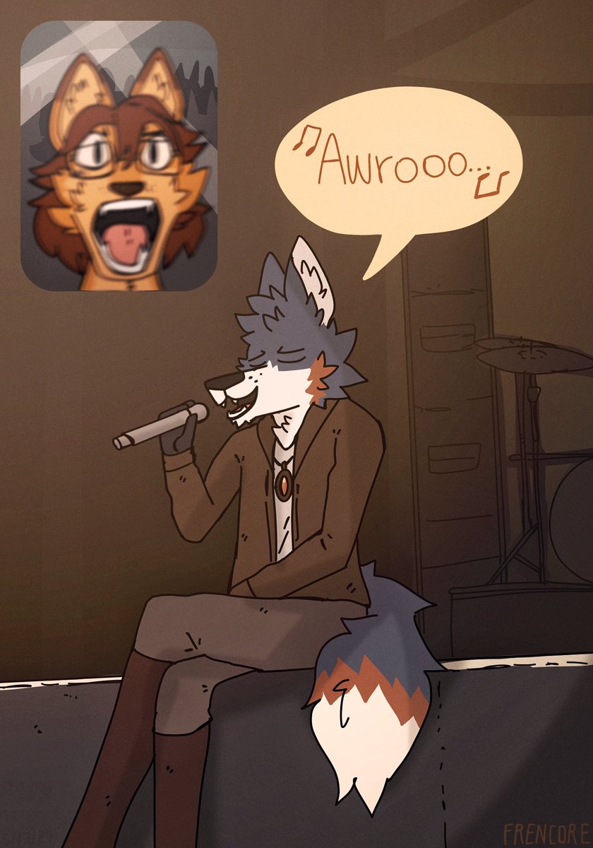 Excited fan
