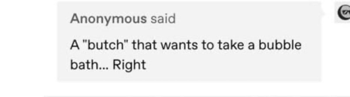 how you all sound when a butch has long hair