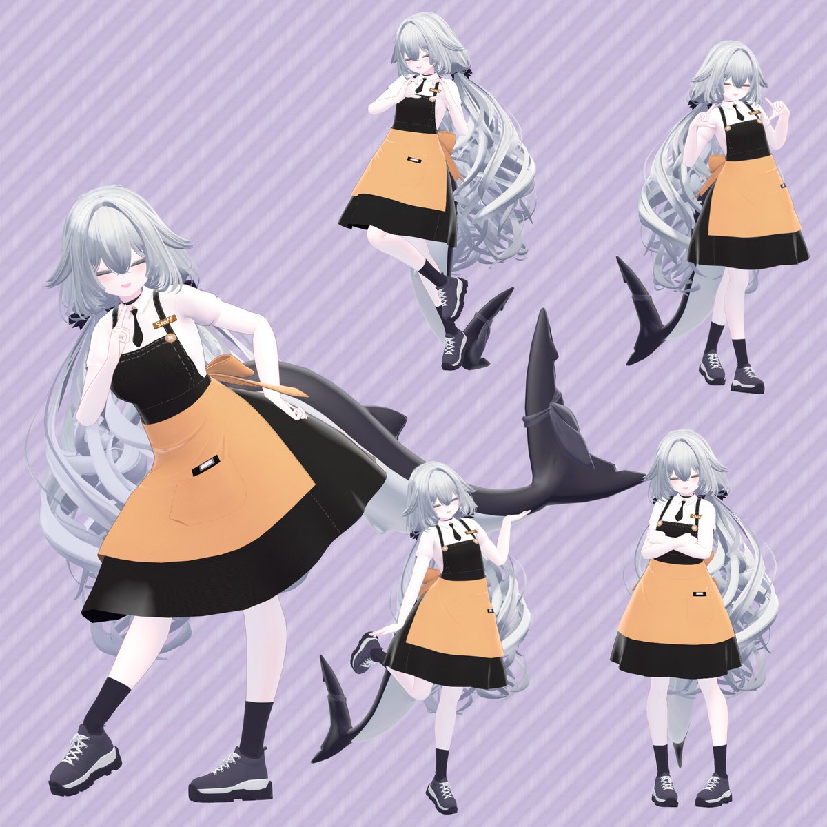 HelTea_booth's tweet photo. ルルネちゃん��応バージョン追加しましたー

レイヤードエプロン | Hel-tea https://t.co/86gJZczKZy #booth_pm https://t.co/wR81QHhGnH