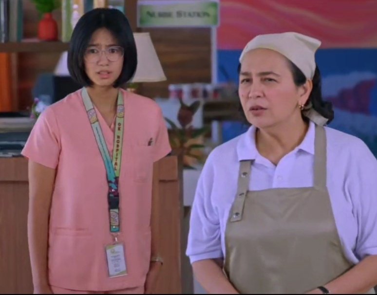 nohatesana's tweet photo. Pati si nanay li at gemma nagulat sa tanong ni manong matmat hahahaha 
#KaoriOinuma #JoshuaGarcia #AnneCurtis #CarloAquino #ItsOkaytoNotBeOkayPH https://t.co/wJKGHuwQ1Y