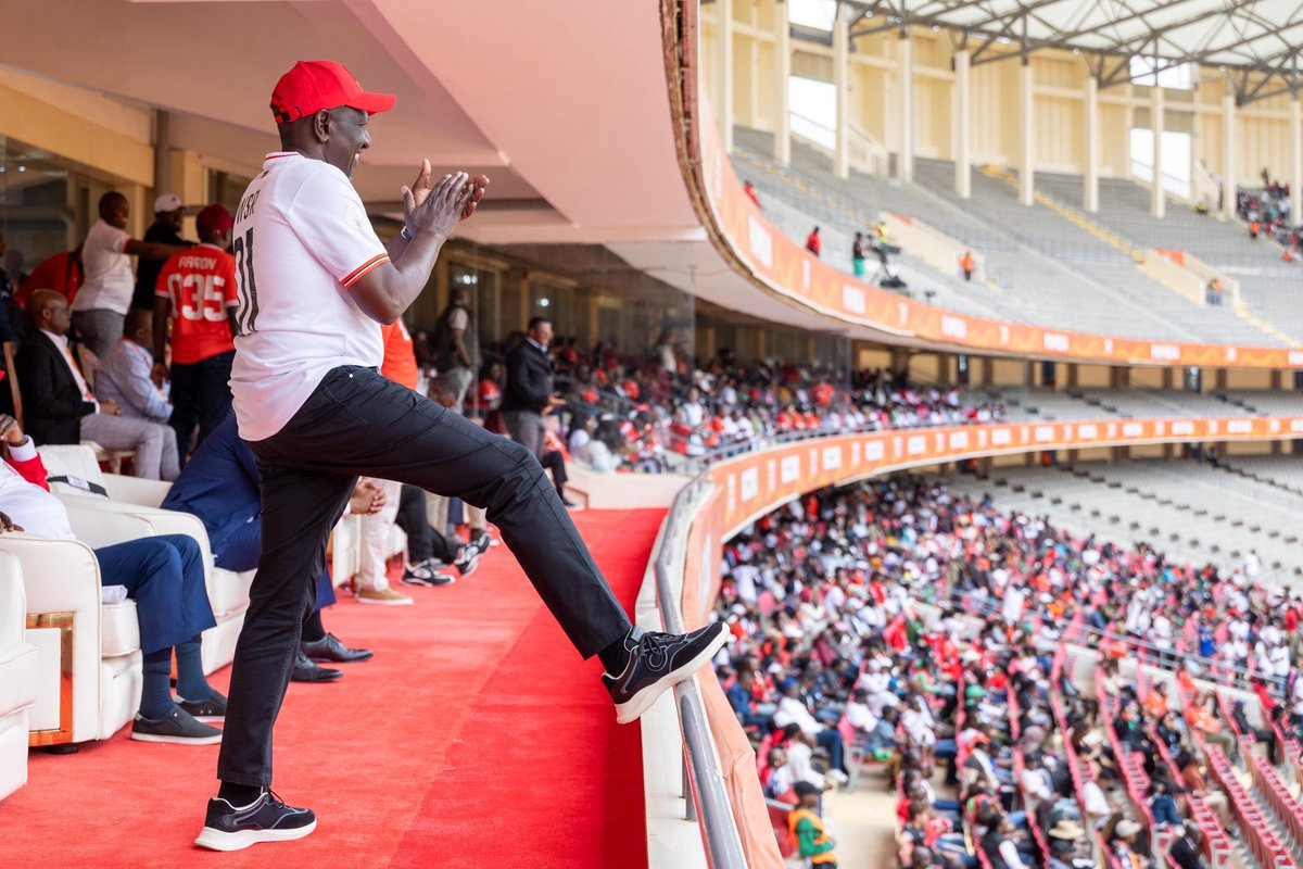 citizentvkenya's tweet photo. Congratulations to Harambee Stars for beating Zambia’s Chipolopolo 1-0 at the Moi International Sports Centre, Kasarani https://t.co/7iUt1jFg55