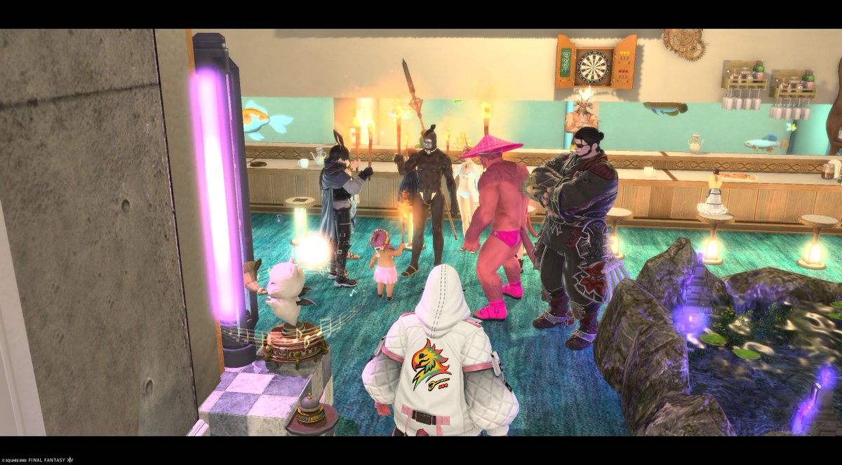 FFXIVSSokiba's tweet photo. 松明集会

★ロケーション★
#ｳﾎｳﾎﾊｳｽごりぴっぴ
#FF14 #FFXIV #ロスガル #メスガル #Hrothgar #Hrothgal https://t.co/zUAN2M0SfY