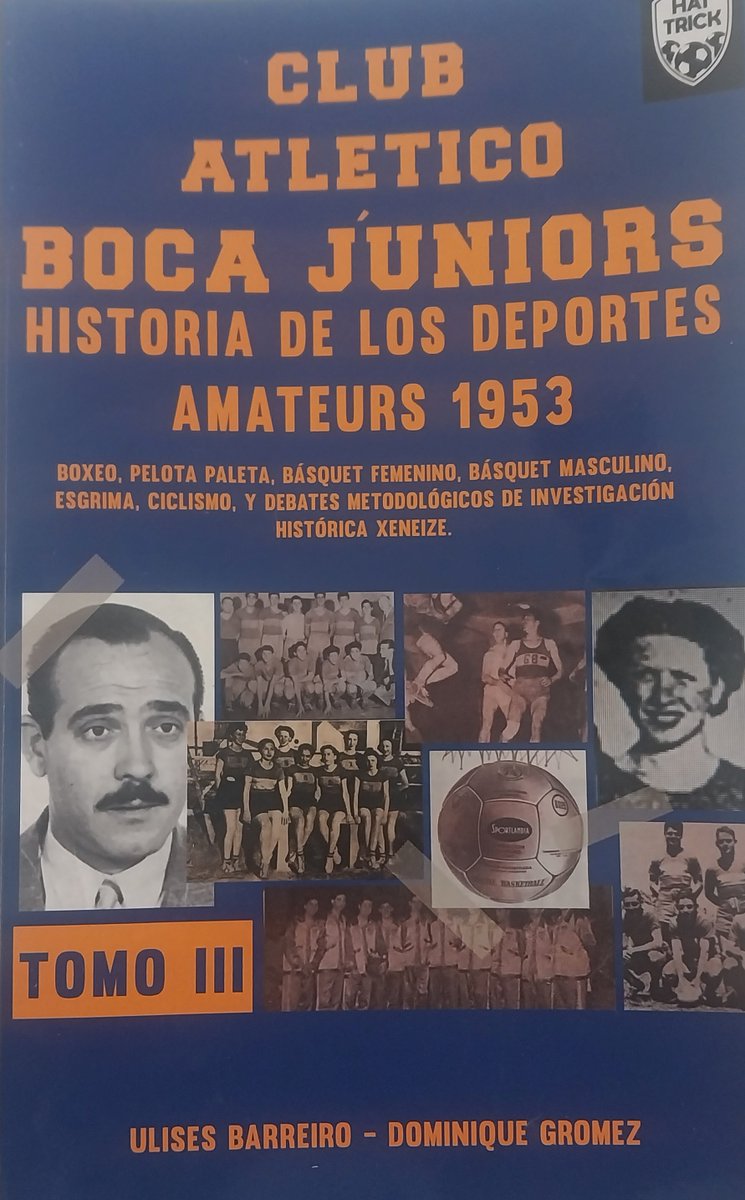 historiadelCABJ's tweet photo. Historia de los deportes Amateurs en el Club Atlético Boca Juniors.
Esta obra escrita en conjunto con Dominique Gromez y Ulises Barreiro, refleja una bella historia que tiene el club xeneize en diversas disciplinas. Tomo III
#ajedres #Boca #bocajrs #History #pesas #Voleybol https://t.co/4wEcWemk5y