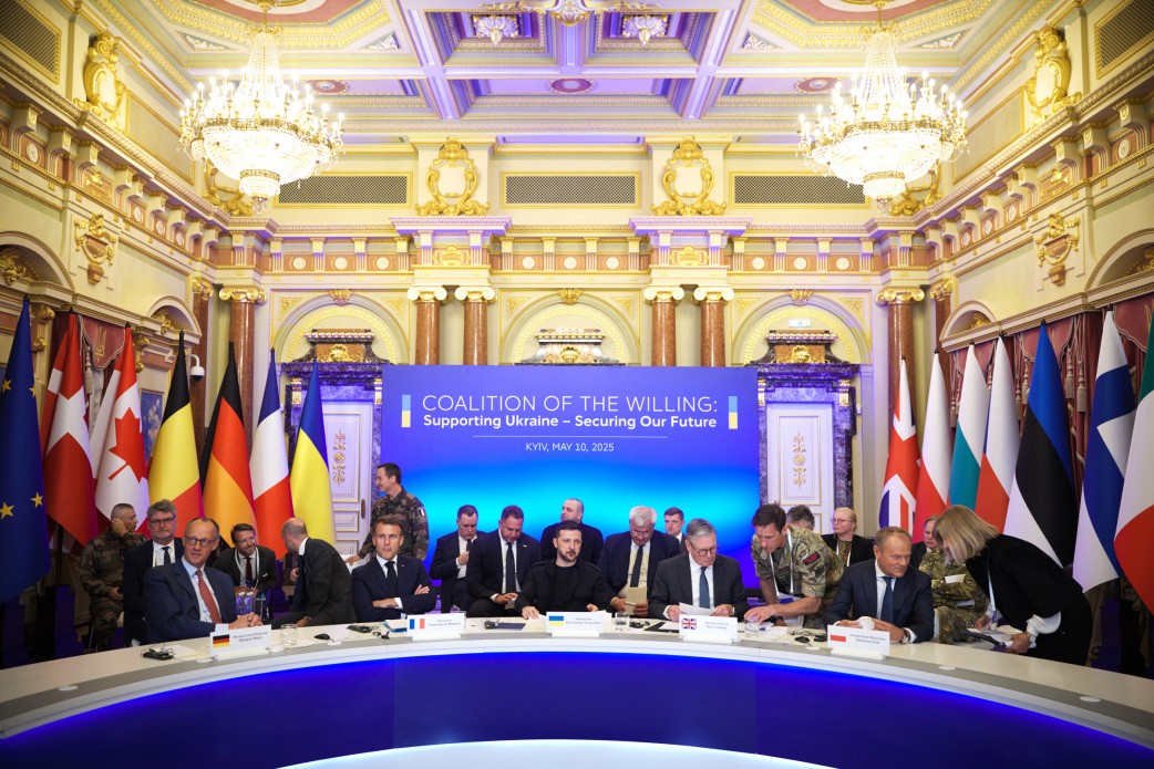 UK PM Sir K. Starmer, French President E. Macron, European Commission President U. von der Leyen, Nato Secretary-General M. Rutte, German Chancellor F. Merz, Finnish President A. Stubb and Italian PM G. Meloni will join Ukrainian President V. Zelensky to Washington on Monday.