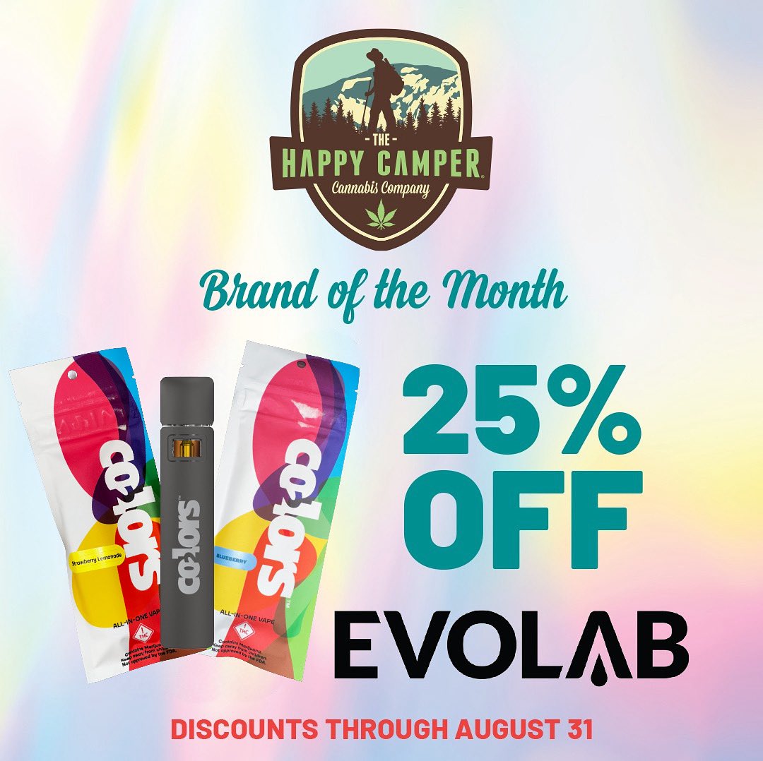 THCbailey's tweet photo. 🏕️Hey Happy Campers! 
Here’s another one of our Brands of the Month — Evolab! 🔥
Evolab delivers high-quality oil packed with bold, delicious flavors for everyone.
It’s the perfect addition to all your summer adventures! 🌴😎 https://t.co/yEXPc49uvw