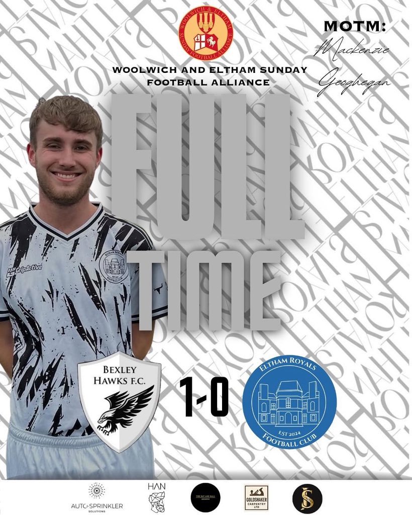 Eltham Royals FC (@elthamroyals24) on Twitter photo Our preseason unbeaten run comes to an end as we lose 1-0 to an organised and well drilled <a href="/BexleyHawksFC/">Bexley Hawks F.C.</a> side. Not the worst result considering the gap between us. We move on to Wednesday. UP THE ROYALS⚫️⚪️ <a href="/WESFA_Football/">W.E.S.F.A.</a> <a href="/SELKXIFC/">SELK XI FC</a> Our preseason unbeaten run comes to an end as we lose 1-0 to an organised and well drilled <a href="/BexleyHawksFC/">Bexley Hawks F.C.</a> side. Not the worst result considering the gap between us. We move on to Wednesday. UP THE ROYALS⚫️⚪️ <a href="/WESFA_Football/">W.E.S.F.A.</a> <a href="/SELKXIFC/">SELK XI FC</a>