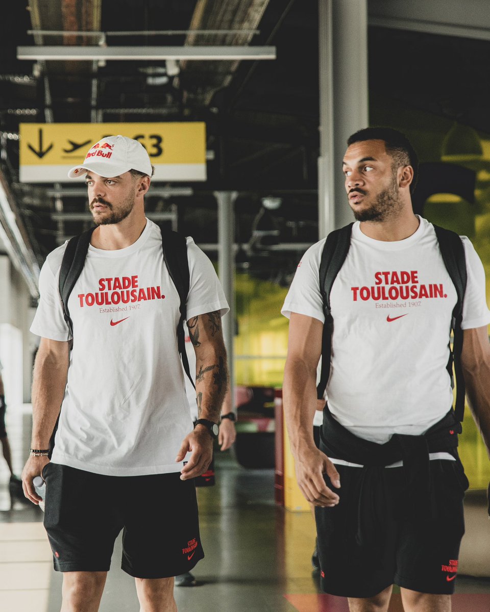 StadeToulousain's tweet photo. 🔜✈️ https://t.co/ykeObWLR7c