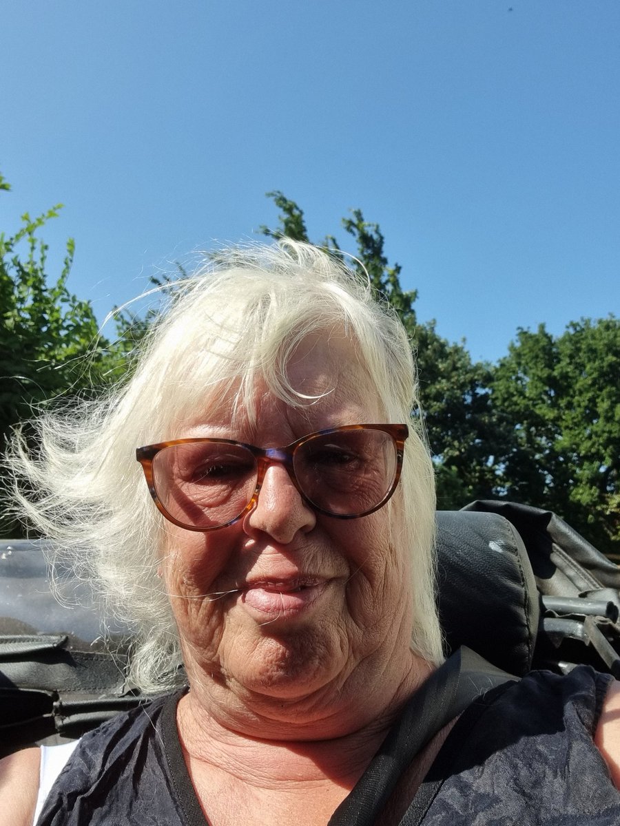 Sheila Gregory (@sheilag17662835) on Twitter photo It's really hot.Too hot for gardening . Too hot for hills. So, we took Suzie #Spitfire out for a run to celebrate her new tyres. Suzie was made in 1978, the year we were married. #Triumph <a href="/keswickbootco/">Keswick boot co</a> It's really hot.Too hot for gardening . Too hot for hills. So, we took Suzie #Spitfire out for a run to celebrate her new tyres. Suzie was made in 1978, the year we were married. #Triumph <a href="/keswickbootco/">Keswick boot co</a>