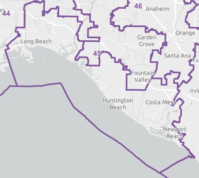 Huntington Beach MAGA gonna be BIG MAD when they are represented by <a href="/RepRobertGarcia/">Congressman Robert Garcia</a> in #CA42 
🤣🤣🤣

But a lot of my friends are gonna be dancing in the streets! 

LFG <a href="/GavinNewsom/">Gavin Newsom</a>