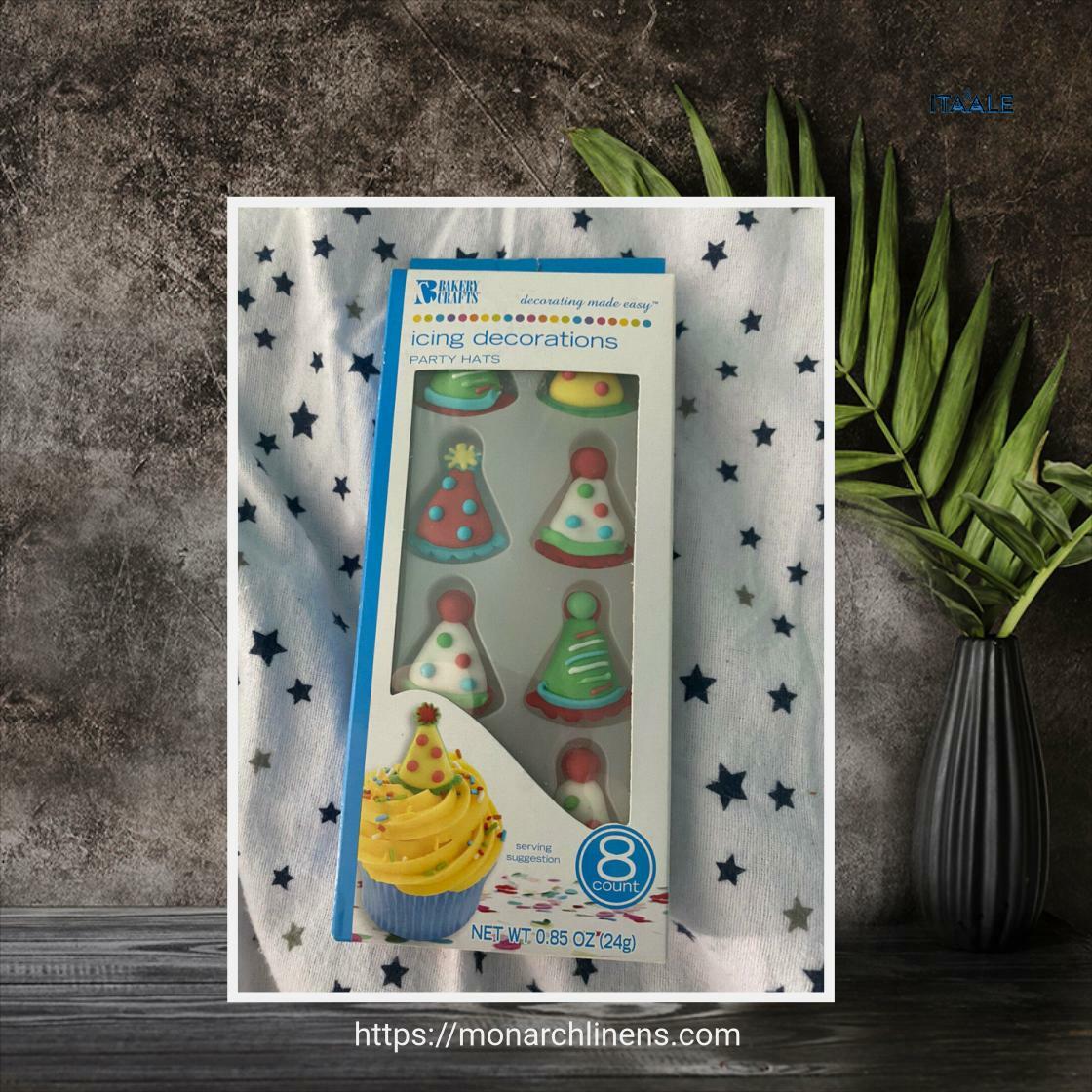 rollingoutdirt's tweet image. Bakery Crafts Icing Decorations Party Hats 0.85oz itaale.com/products/baker…
 #HomeComfort #ChicThrows