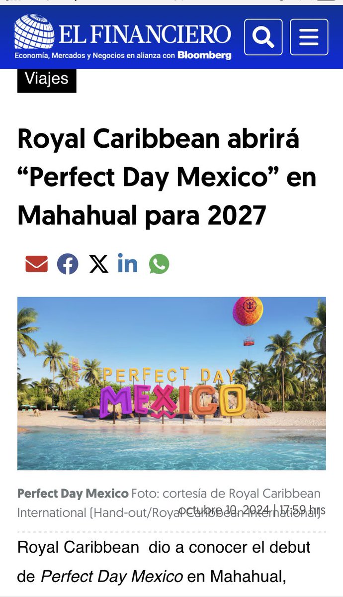PizzaSadxd's tweet photo. @Claudiashein NOO AL PROYECTO ROYAL CARIBBEAN, Mahahual no es un lugar para destruir es un lugar para proteger, NO MATEN MAS AL PLANETA 🌎 con proyectos que afectan a la población y al planeta, SOLO SE LLENAN DE DINERO LAS EMPRESAS COMO ESTA.!!! https://t.co/hjOduzCpmU
