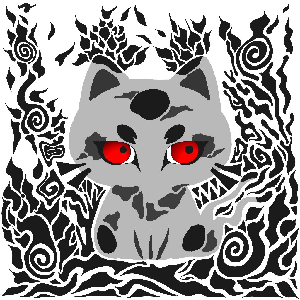 onc_jp's tweet photo. Did you know? In Japanese folklore, a cat that lives long enough can transform into a Nekomata—a yokai with a split tail, mysterious powers, and the ability to speak human language. 🐈‍⬛✨ https://t.co/Hb7eYuKNY8